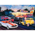 Cruisin' Rt 66 - Dogs & Burgers 1000 Piece Puzzle