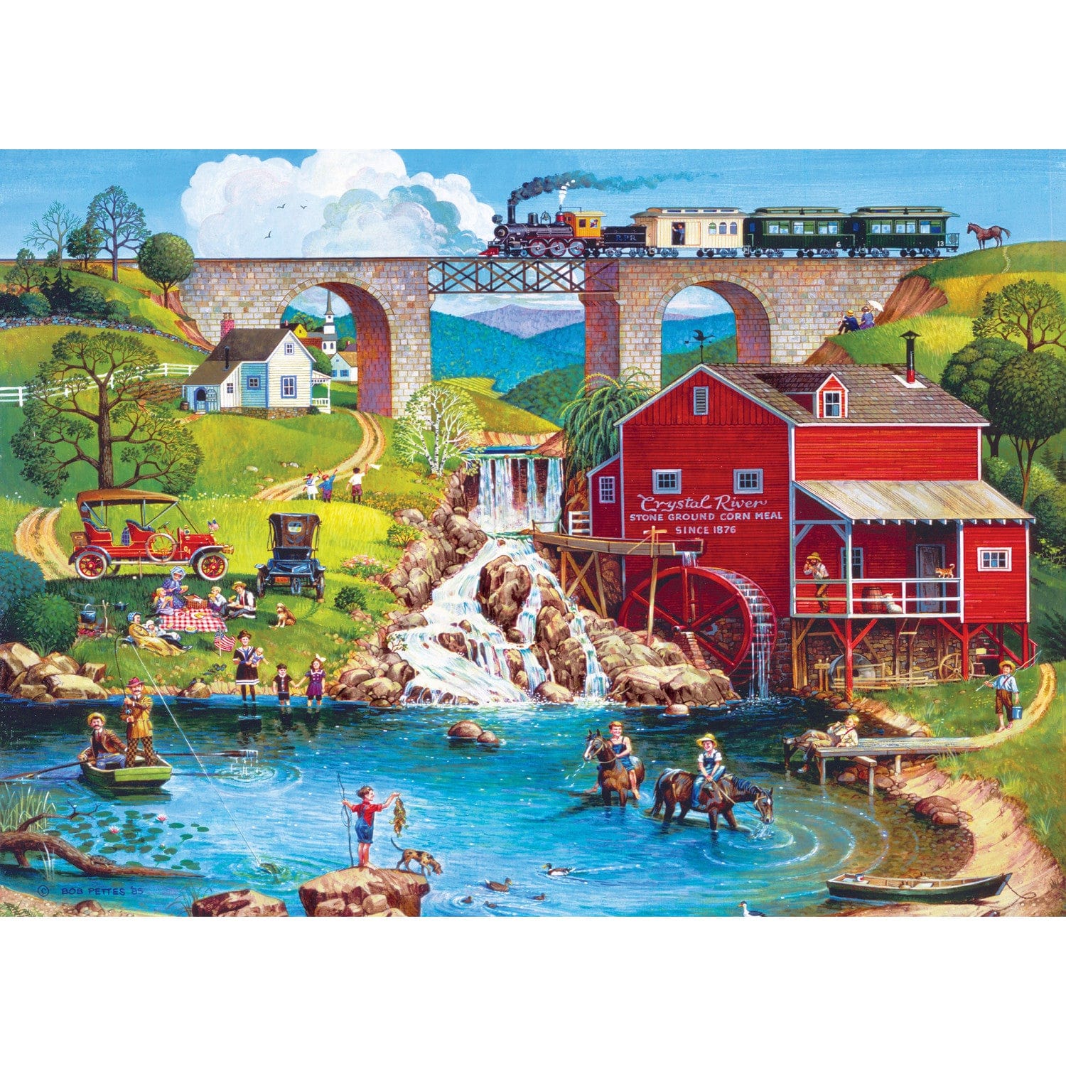 Americana - Labor Day 1909 500 Piece EZ Grip Puzzle