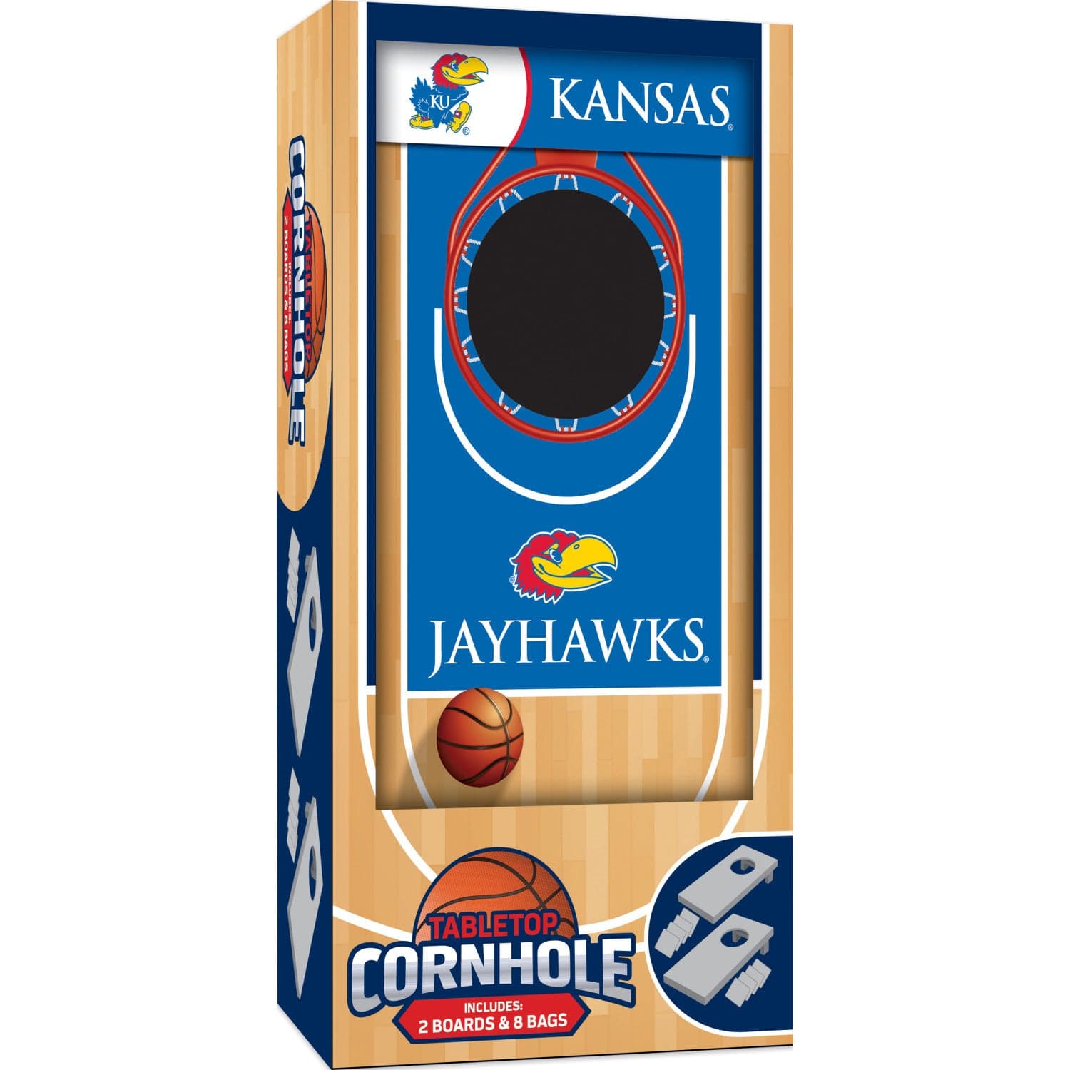 Kansas Jayhawks - NCAA Tabletop Cornhole