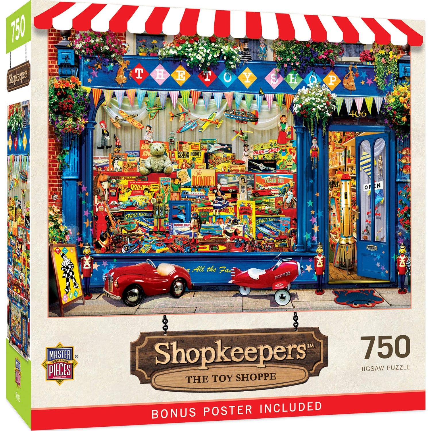 Shopkeepers - The Toy Shoppe 750 Piece Jigsaw Puzzle