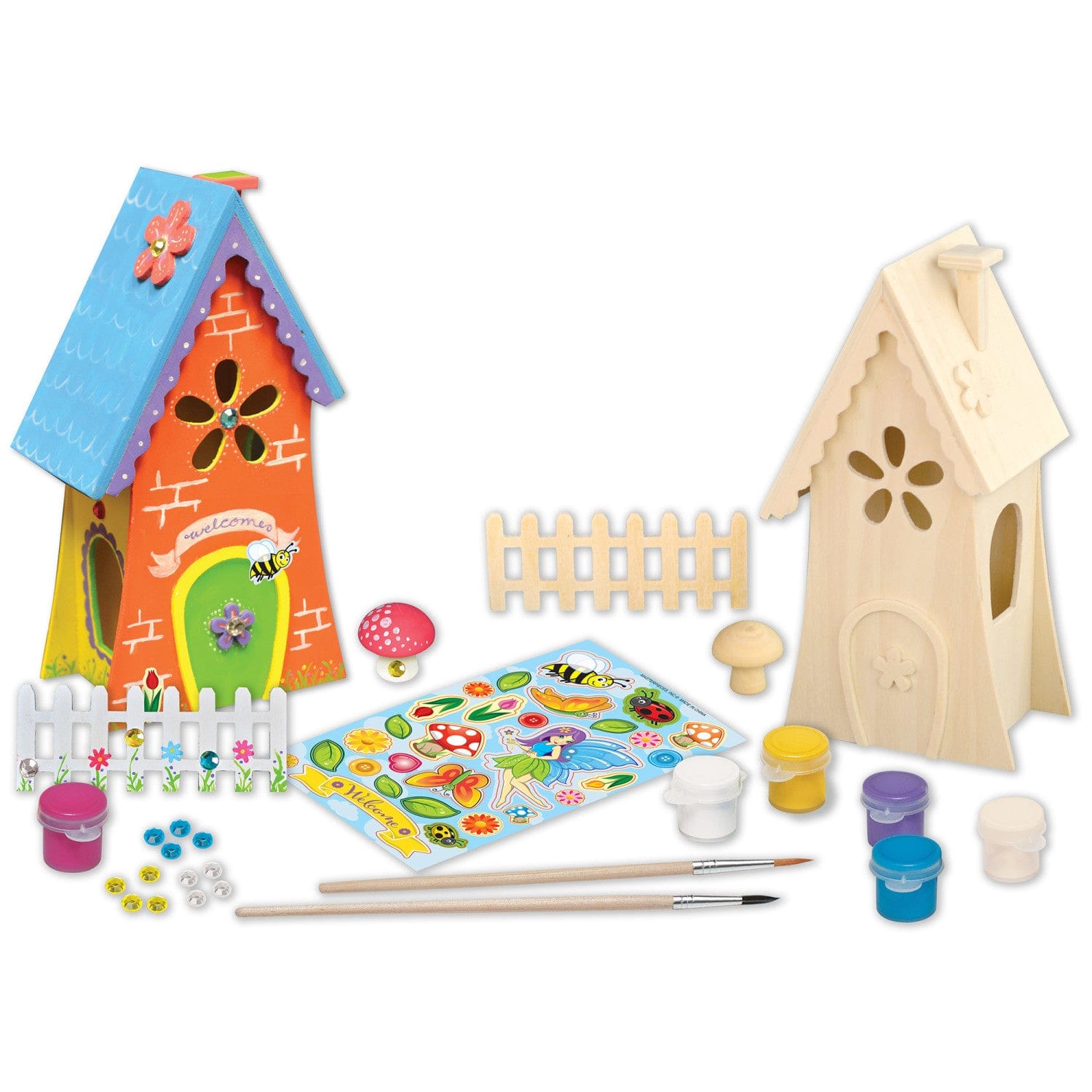 Fairy Garden - Wood Paint Kit