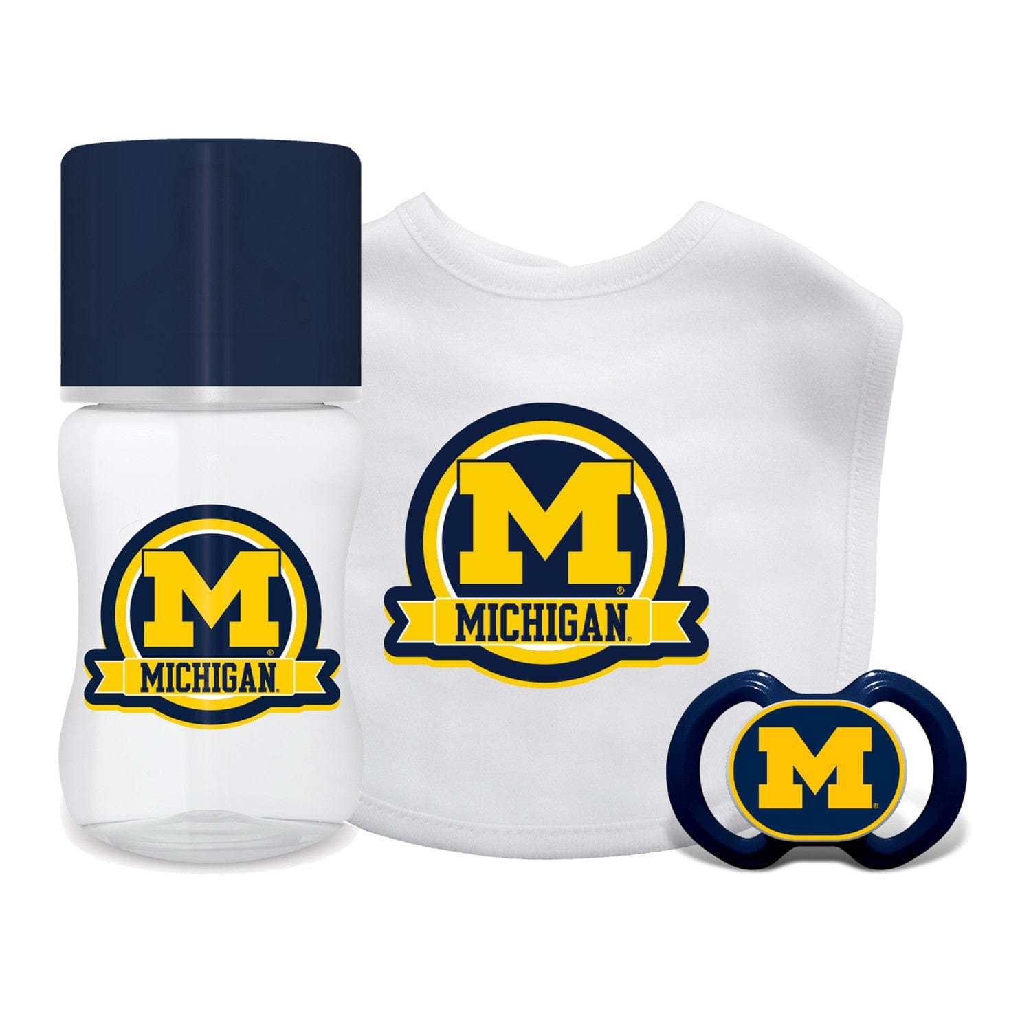 Michigan Wolverines - 3-Piece Baby Gift Set