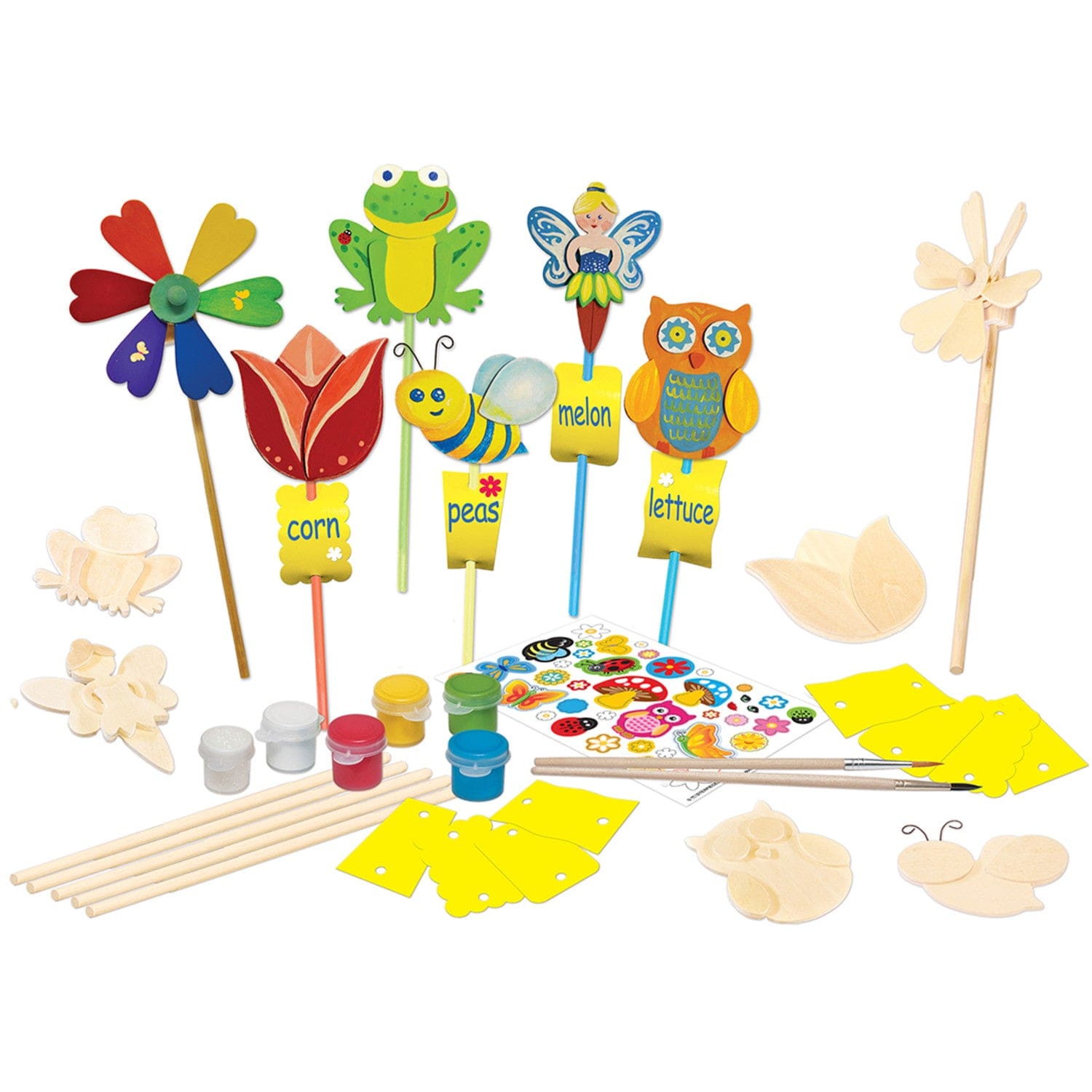 Garden Decor - Wood Paint Kit